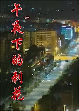 午夜下的刺花海报