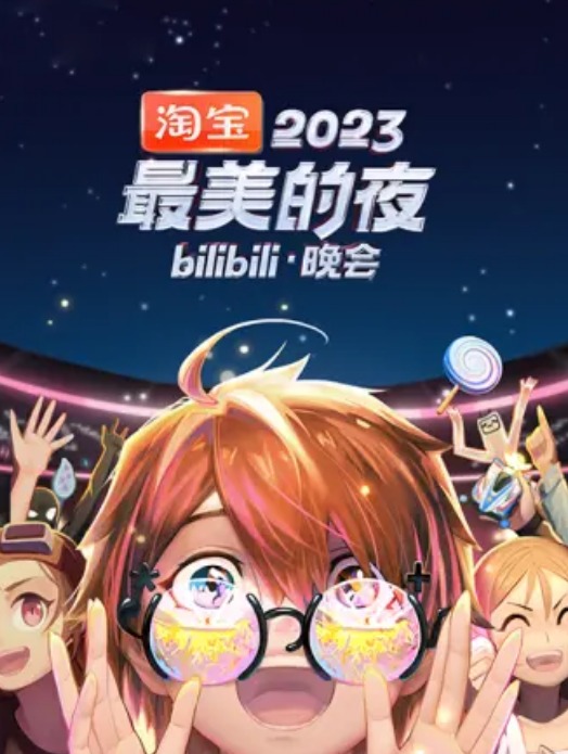 2023最美的夜bilibili晚会海报